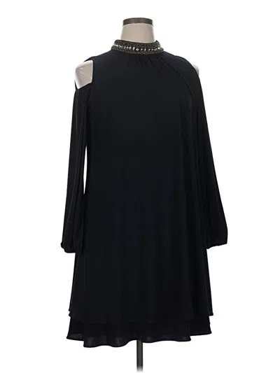 Pre-owned Xscape Casual Dress In Black