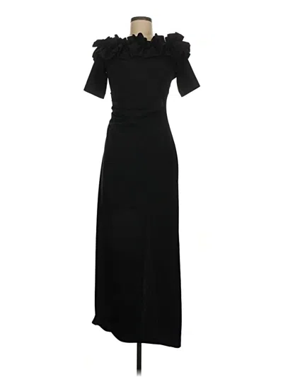 Pre-owned Xscape Casual Dress In Black