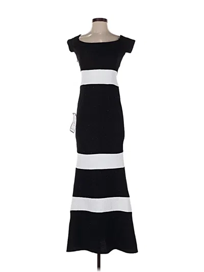 Pre-owned Xscape Casual Dress In Black
