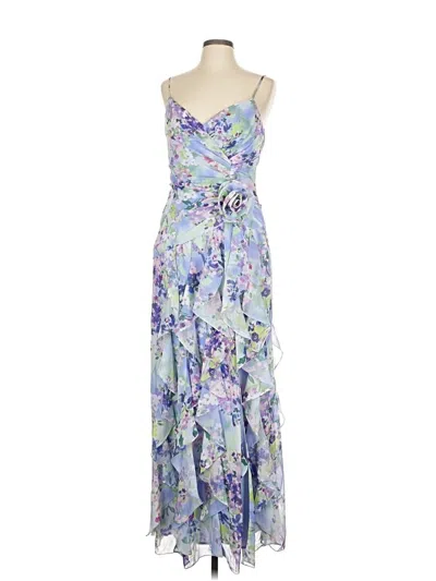 Pre-owned Xscape Casual Dress In Blue