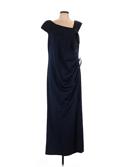Xscape Casual Dress In Blue