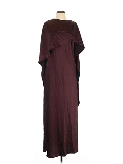 Pre-owned Xscape Casual Dress In Burgundy