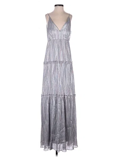 Xscape Casual Dress In Silver