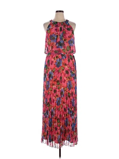 Pre-owned Xscape Casual Dress In Pink