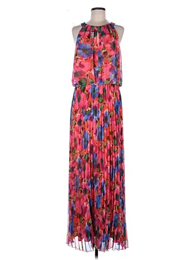 Pre-owned Xscape Casual Dress In Pink