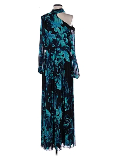 Pre-owned Xscape Casual Dress In Teal