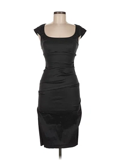 Pre-owned Xscape Cocktail Dress In Black