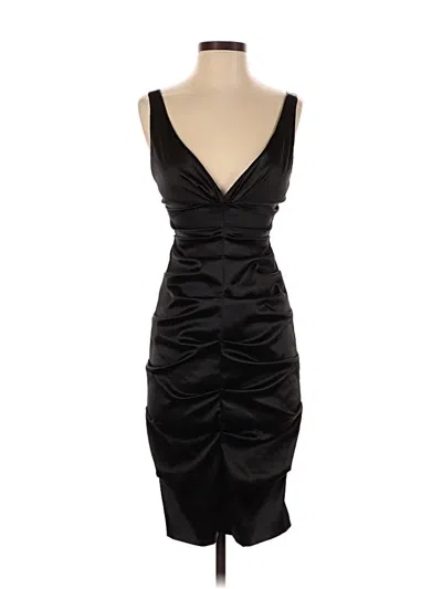 Pre-owned Xscape Cocktail Dress In Black