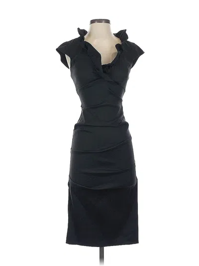 Pre-owned Xscape Cocktail Dress In Black