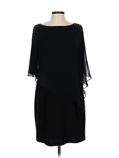 Pre-owned Xscape Cocktail Dress In Black