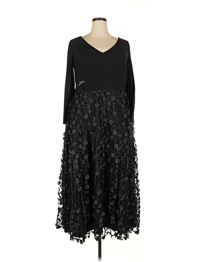 Pre-owned Xscape Cocktail Dress In Black