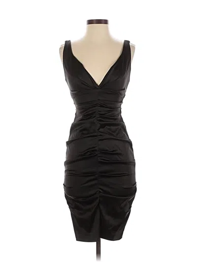Pre-owned Xscape Cocktail Dress In Black