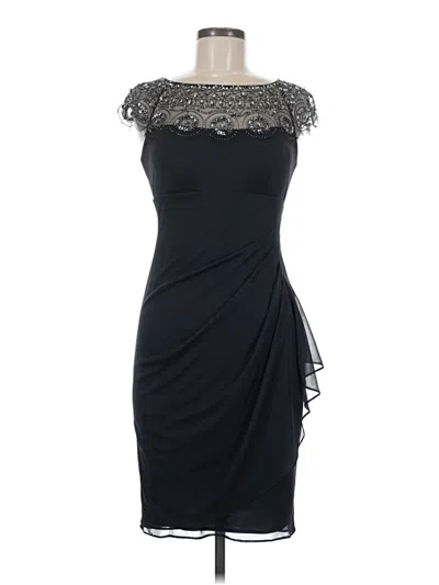 Pre-owned Xscape Cocktail Dress In Black
