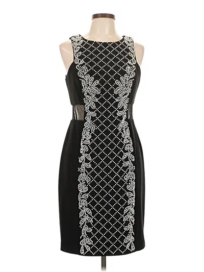 Pre-owned Xscape Cocktail Dress In Black