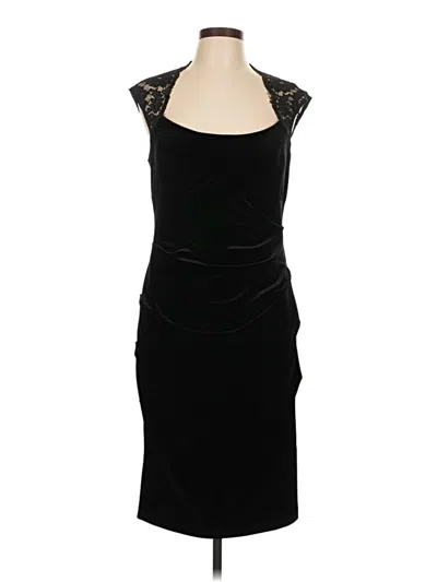 Pre-owned Xscape Cocktail Dress In Black