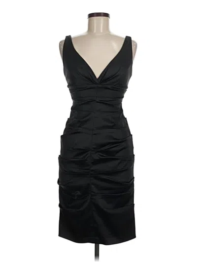 Pre-owned Xscape Cocktail Dress In Black