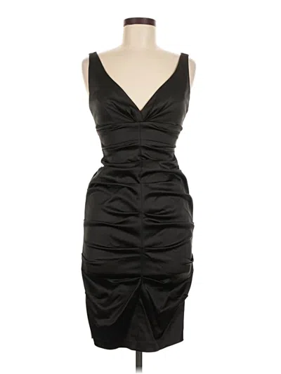 Pre-owned Xscape Cocktail Dress In Black