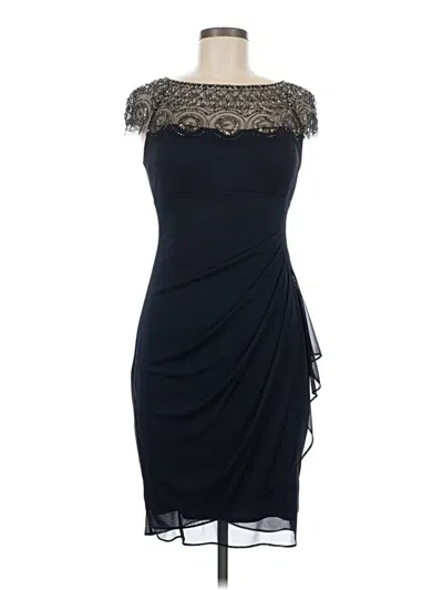 Pre-owned Xscape Cocktail Dress In Black
