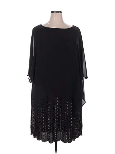 Pre-owned Xscape Cocktail Dress In Black