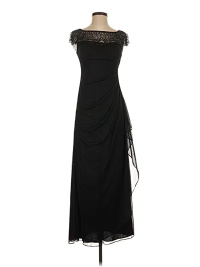 Pre-owned Xscape Cocktail Dress In Black