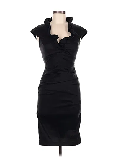 Pre-owned Xscape Cocktail Dress In Black