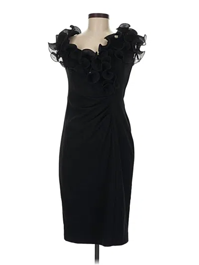 Pre-owned Xscape Cocktail Dress In Black