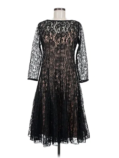 Pre-owned Xscape Cocktail Dress In Black