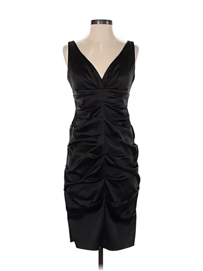 Pre-owned Xscape Cocktail Dress In Black