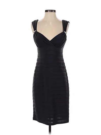 Pre-owned Xscape Cocktail Dress In Black
