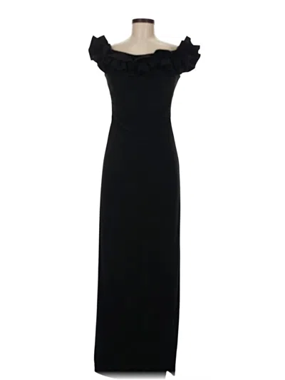 Pre-owned Xscape Cocktail Dress In Black