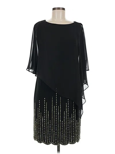 Pre-owned Xscape Cocktail Dress In Black