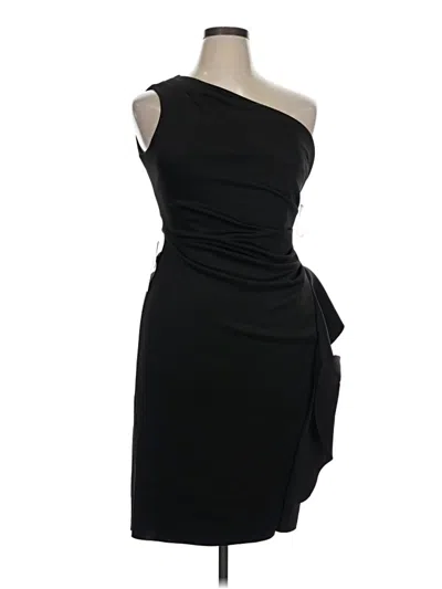 Pre-owned Xscape Cocktail Dress In Black