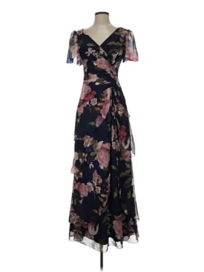 Pre-owned Xscape Cocktail Dress In Black