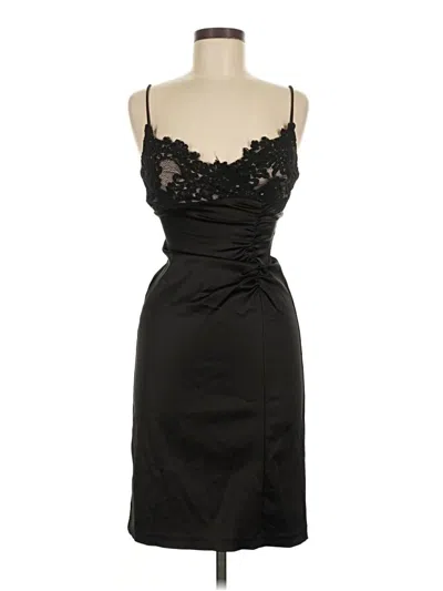 Pre-owned Xscape Cocktail Dress In Black