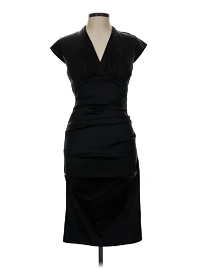 Pre-owned Xscape Cocktail Dress In Black