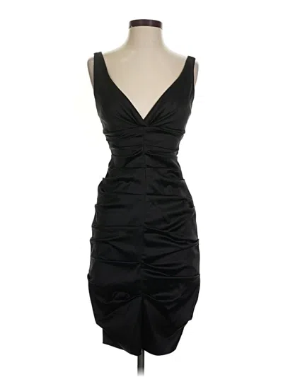 Pre-owned Xscape Cocktail Dress In Black