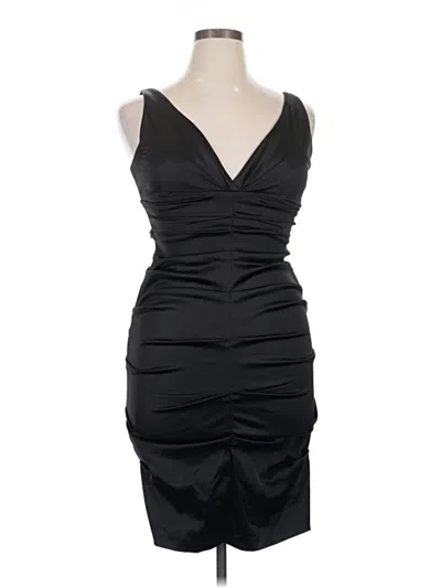 Pre-owned Xscape Cocktail Dress In Black
