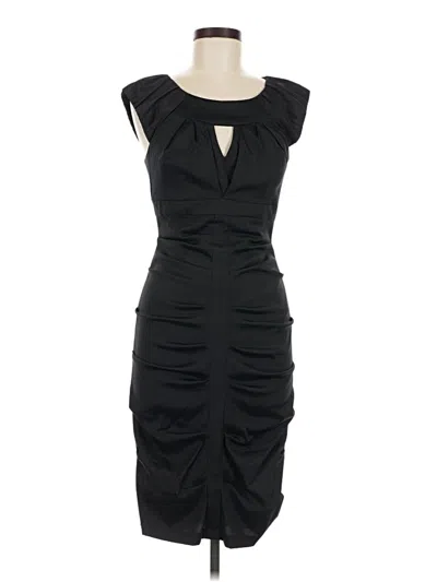 Pre-owned Xscape Cocktail Dress In Black