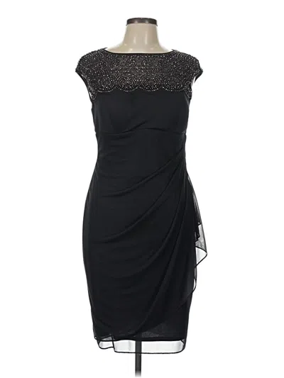 Pre-owned Xscape Cocktail Dress In Black