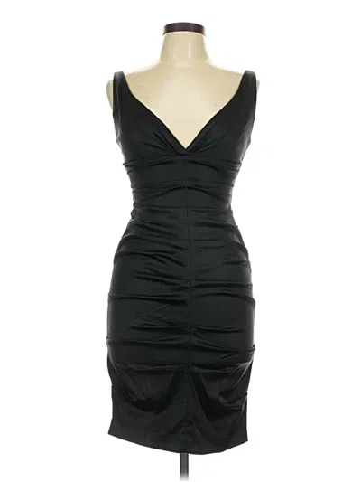 Pre-owned Xscape Cocktail Dress In Black