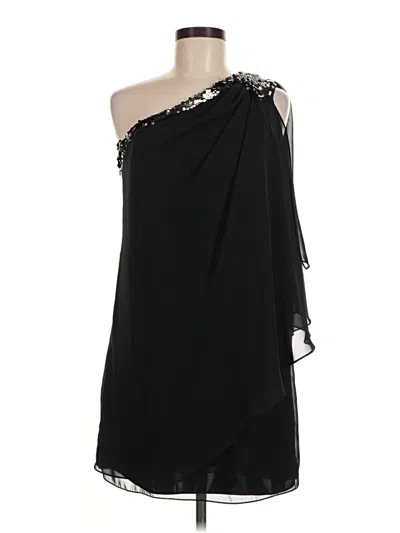 Pre-owned Xscape Cocktail Dress In Black