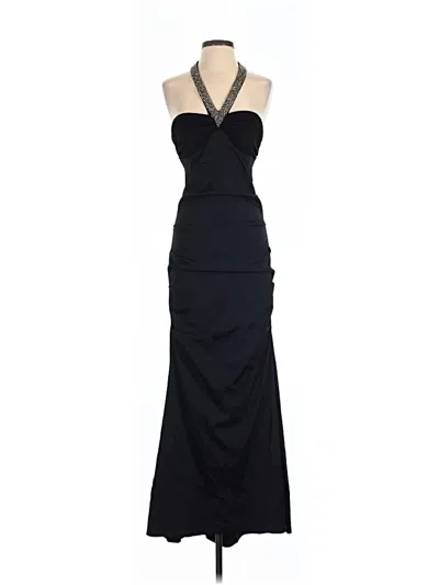 Pre-owned Xscape Cocktail Dress In Black