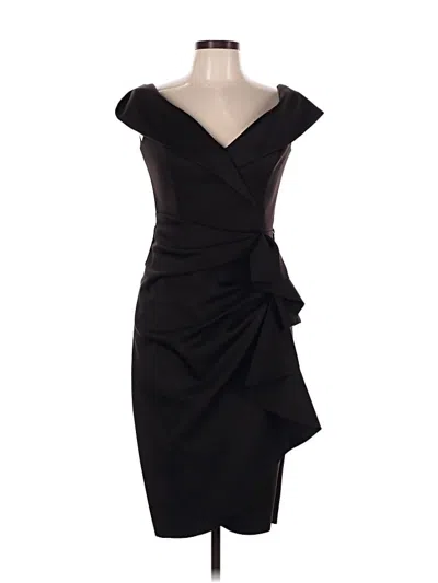 Pre-owned Xscape Cocktail Dress In Black