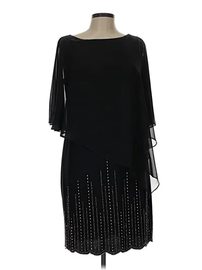 Pre-owned Xscape Cocktail Dress In Black