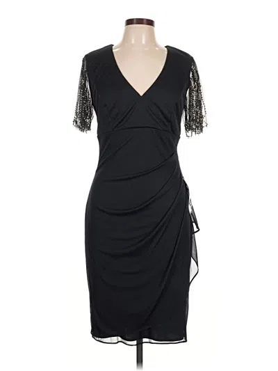 Pre-owned Xscape Cocktail Dress In Black
