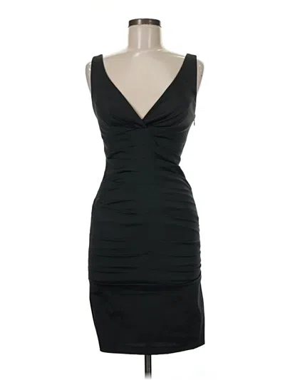 Pre-owned Xscape Cocktail Dress In Black