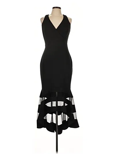 Pre-owned Xscape Cocktail Dress In Black