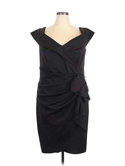 Xscape Cocktail Dress In Black