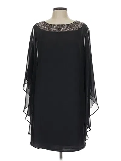 Pre-owned Xscape Cocktail Dress In Black