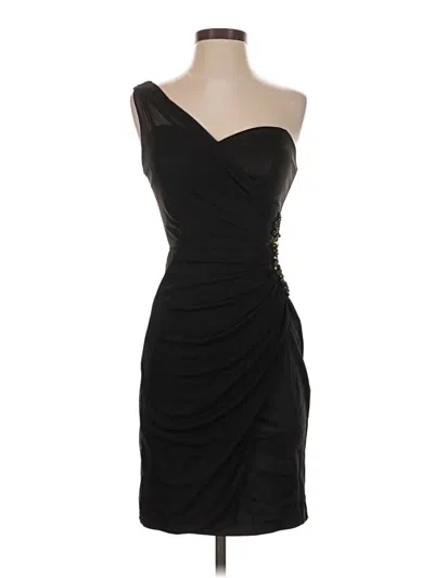 Pre-owned Xscape Cocktail Dress In Black